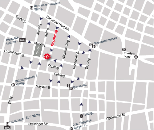 plan klopstockgasse